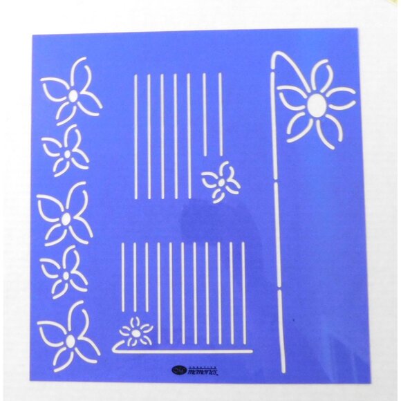 Creative Memories Fresh Cuts Template Set Of 4 Scrapbooking Crafting Photo Art - Picture 2 of 5